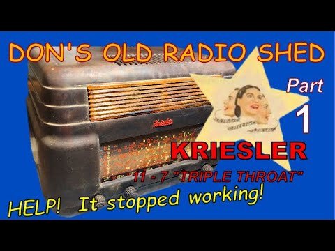 Rusty Crusty Kriesler 11- 7 restoration Part 1