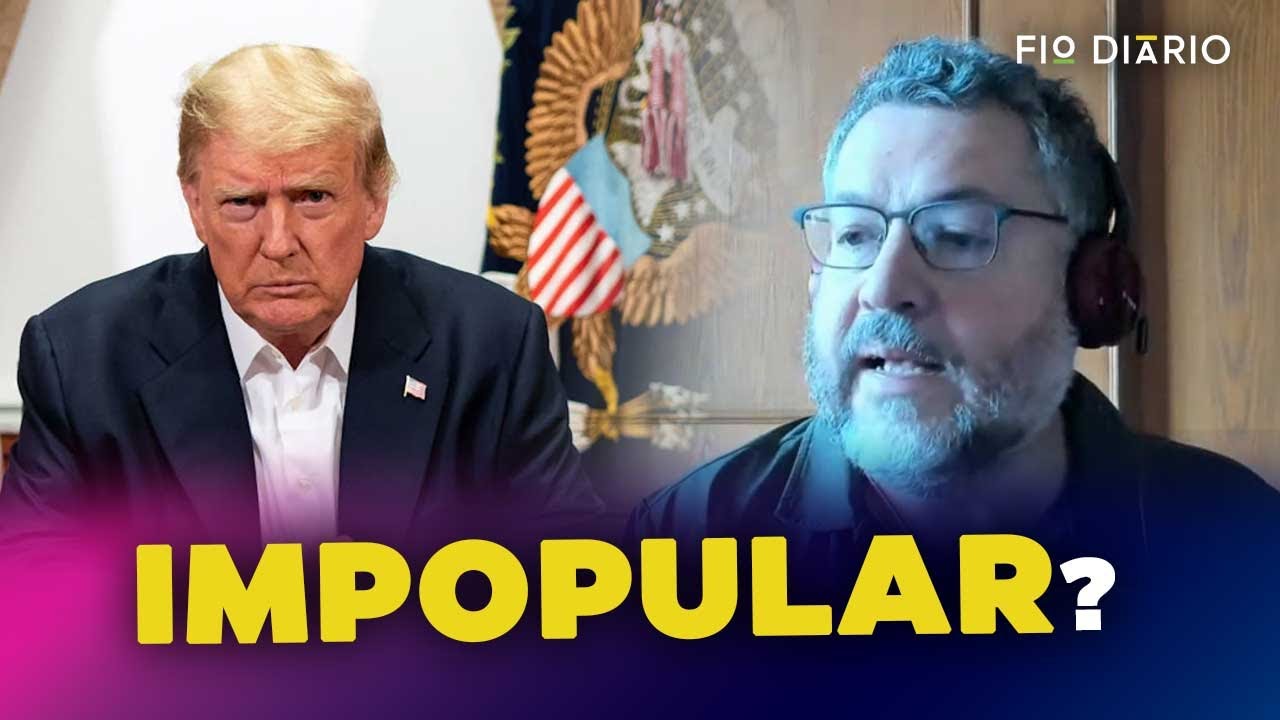 ERNESTO ARAÚJO DIZ SE DONALD TRUMP PERDEU APOIO NOS EUA