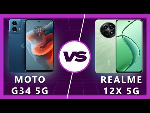 Realme 12x Vs Moto G34: Which One Wins?