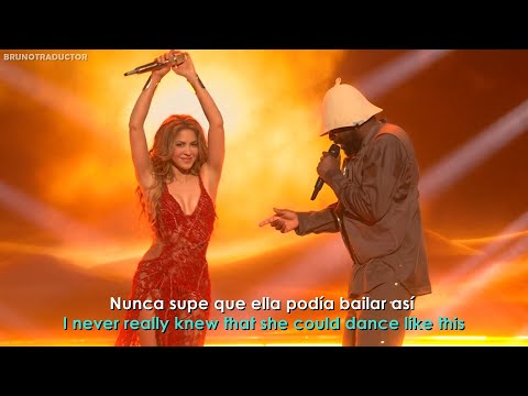 Shakira - Hips Don't Lie // Lyrics + Español // Special 20th Anniversary Performance