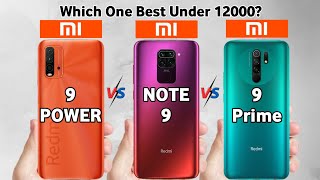 Redmi 9 Power Vs Redmi Note 9 Vs Redmi 9 Prime