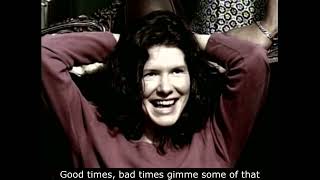 Edie Brickell - Good times (lyrics)