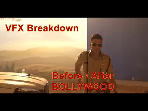 VFX Breakdown - Bollywood Movies Before / After