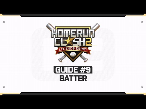 Game Guide: Part 9_BATTER [Sub] l Homerun Clash 2: Legends Derby - YouTube