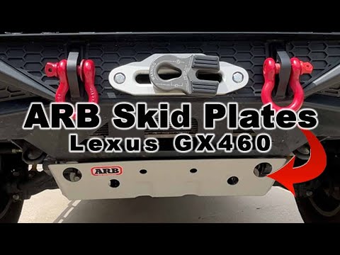 ARB Skid Plates Installation and Review - Lexus GX460 - Overlanding Under Body Armor
