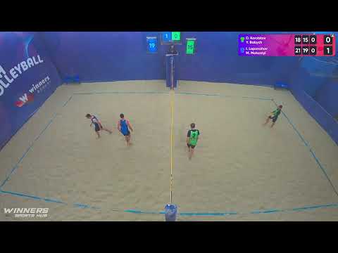 16:20 D. Korobkov / Y. Babych - I. Laponohov / M. Motuznyi 17.10.2022 | Winners Beach Volleyball