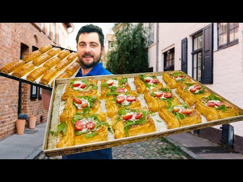 Man from SERBIA makes perfect PASTRY! Sweet Rolls & Croissant Dough