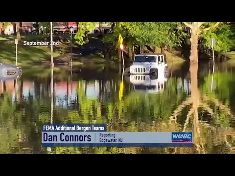 NJ Edgewater Additional FEMA Teams In Bergen County