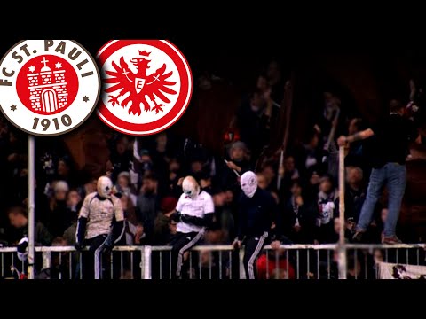 When Frankfurt players got lost at Hamburg's Millerntor stadium...