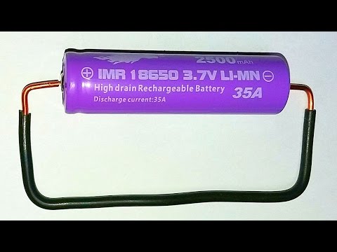 image-How many amps can a 18650 battery discharge?