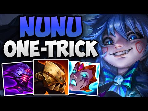 CHALLENGER NUNU ONE-TRICK AMAZING JUNGLE GAMEPLAY | CHALLENGER NUNU JUNGLE GAMEPLAY | Patch 14.24