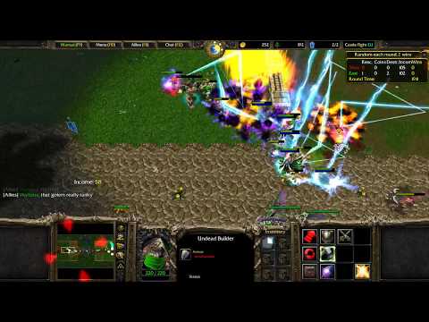 Warcraft 3 | Castle Fight 2v2 | WarBoss
