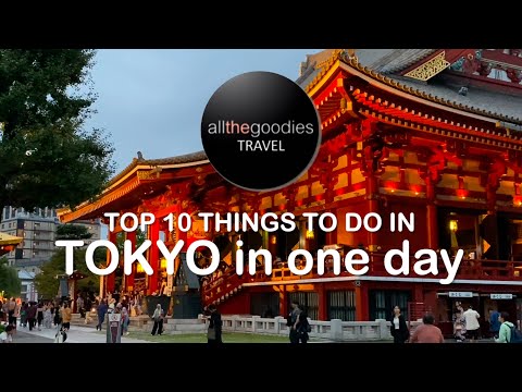 Top 10 Things to do in Tokyo in One Day, Japan | ​⁠​⁠@Allthegoodies