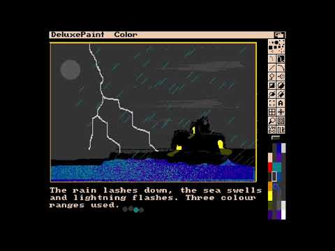 Colour cycling example from CU Amiga (july 1991)