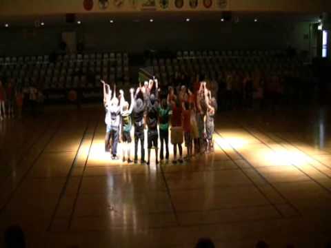 DE-laget uppträdande Äppelkriget 2009