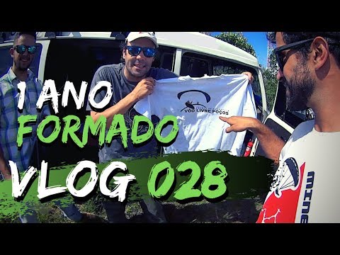 1 ano voando de PARAPENTE - CAPACETE VERDE