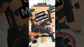 Montagem Bike Sport Ergométrica