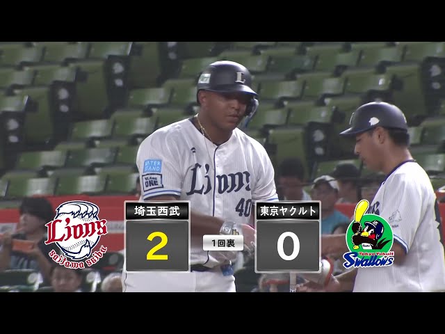 【ファーム】ライオンズ・セデーニョ センターへのタイムリーヒットで追加点!! 2025年8月23日 埼玉西武ライオンズ 対 東京ヤクルトスワローズ