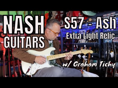 Nash S57 Ash Electric Guitar Mary Kay Finish Extra Light Relic w/Nash Case #COL20 image 11