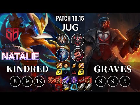 SB Natalie Kindred vs Graves Jungle - KR Patch 10.15