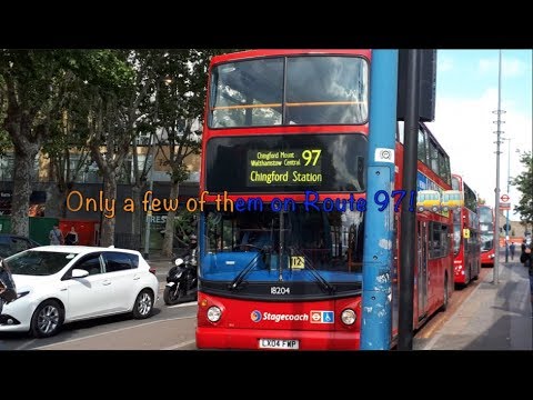 **Only a few of them on the 97** Ride on Stagecoach London ALX400 18204 (LX04FWP) on route 97.