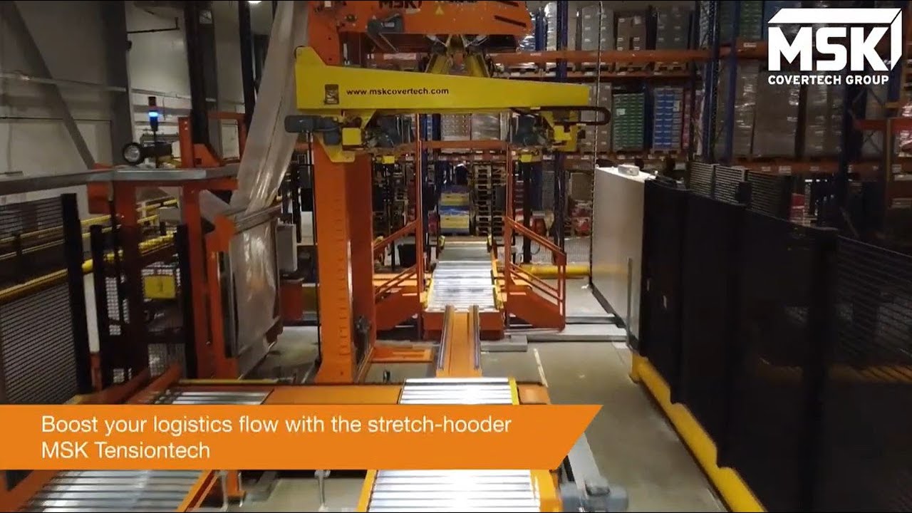 Stretch Hood Machine Video