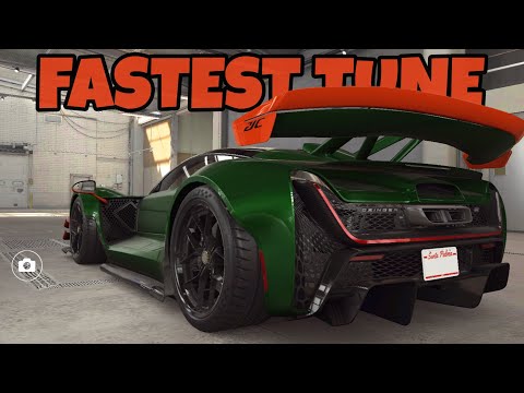 CSR2 CZINGER 21C 'Rattlesnake Green Carbon Fibre' Version Fastest Tune & Shift Pattern