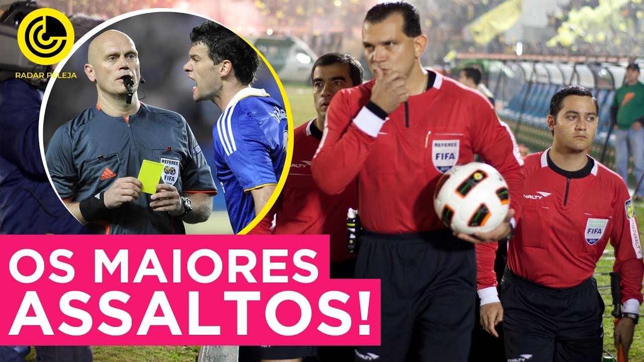 ESSES FORAM OS MAIORES ROUBOS NO FUTEBOL? | #RadarPELEJA 194