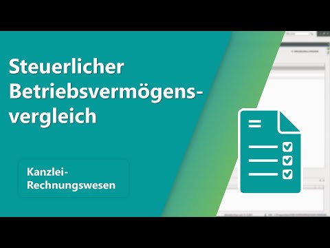 Steuerlicher Betriebsvermögensvergleich (BVV)