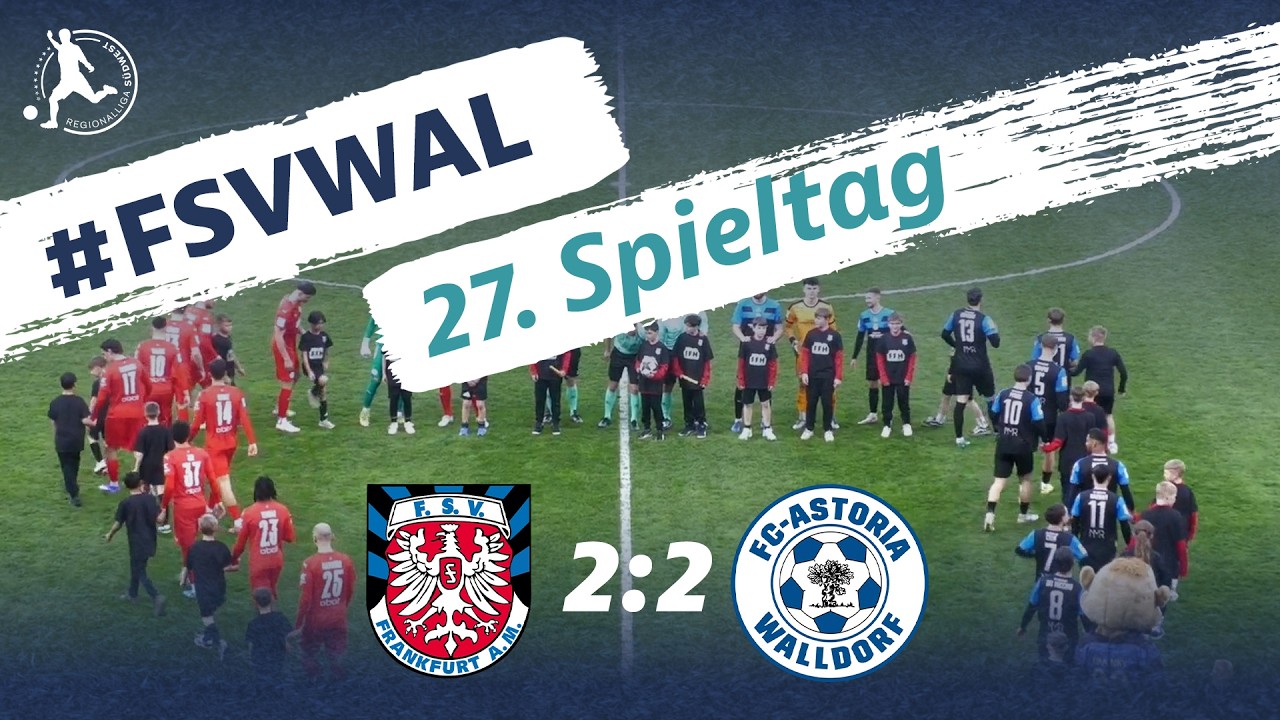 FSV Frankfurt vs Astoria Walldorf Highlights