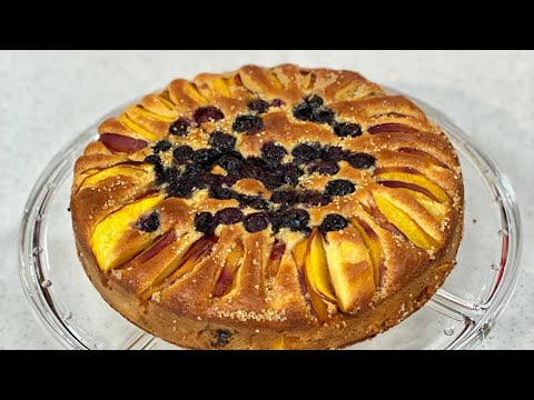 Shije Shtëpie - Kek me pjeshkë dhe boronica nga Znj.Vjollca - Tv Klan