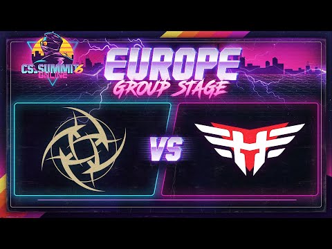 Ninjas in Pyjamas vs Heroic (Mirage) - cs_summit 6 Online: EU Group Stage - Game 1