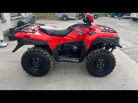 VIDEO! 2021 Suzuki KingQuad 500 EPS (1,330 hours ) - Image 2