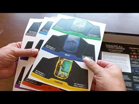 Unboxing Sidereal Confluence (No Talking)