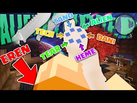 ROULETTE RUSSA CON L'ASSASSINO - Minecraft ITA - ALIEN MURDER w/ Tech Tear Heme Dani Tano