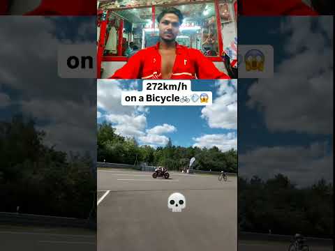 272km/h on a Bicycle🚲 😱 #zx10rr #shotrs #bikes #bicycle_Speed #kawasakininja #kawasaki #viralvideo .