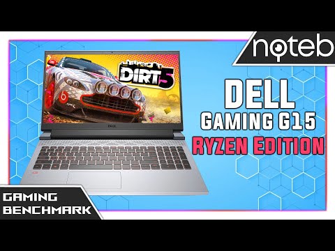 Dell Gaming G15 5515 - Dirt 5 Gameplay Benchmark (Ryzen 5 5600H, RTX 3050)