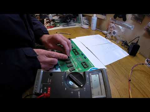 Altair 8800 Build Project Part 2 - CPU Card Testing
