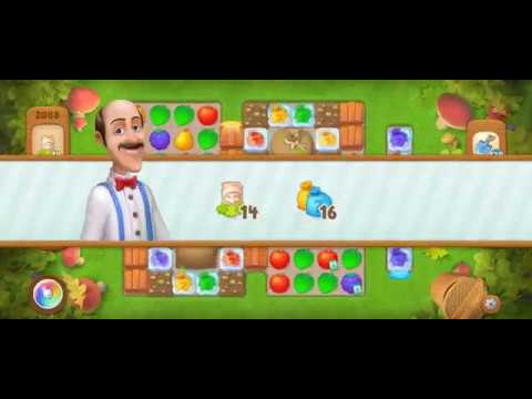 Gardenscapes Level 2088 Walkthrough "No Boosters Used"