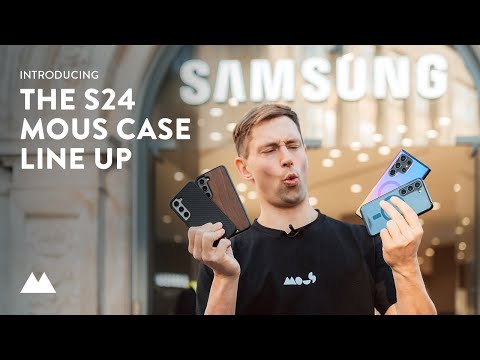 THE SAMSUNG GALAXY S24 MOUS CASE LINE UP!