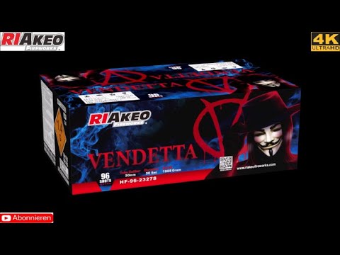 Riakeo Fireworks - Vendetta (Neuheit 2025) Top & wunderschön!