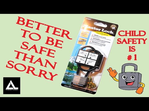 #453 Master Lock 107DSPT Firearm locking system (Better to be safe than sorry)