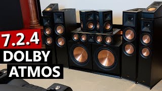 Home Theater Dolby Atmos 7.2.4 Setup | Klipsch Reference Premiere