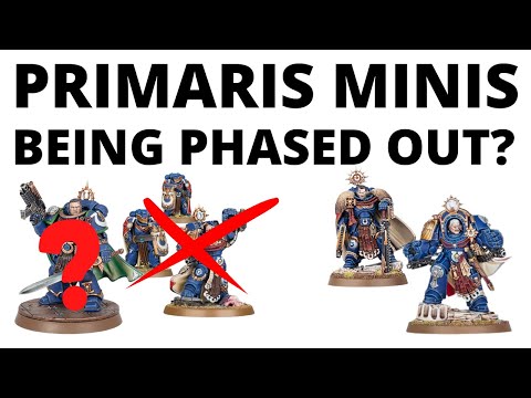 First Primaris Miniatures Updated + Phased Out - What Happens Next?