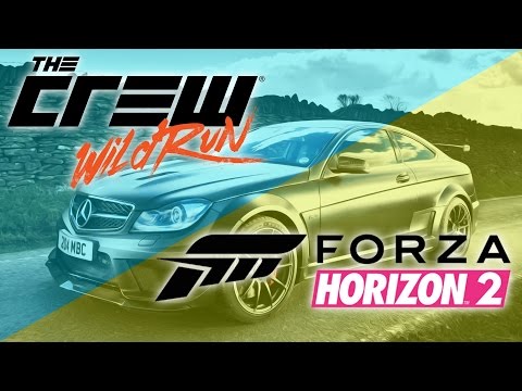 The Crew Wild Run vs. Forza Horizon 2 - Mercedes C63 AMG