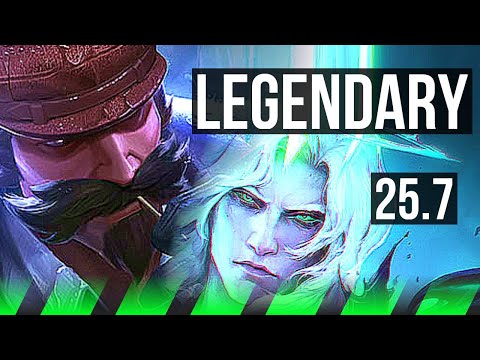 GRAVES vs VIEGO (JGL) | 15/2/5, Legendary, Rank 10 Graves | TR Challenger | 25.7