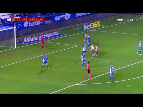 Jugadón de Vitolo y gol de Momo en el RC Deportivo 1 UD Las Palmas 4 2017