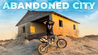 Found An Abandoned City Riding Dirt Bikes! | Braap Vlogs