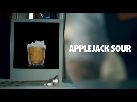 APPLEJACK SOUR DRINK RECIPE - HOW TO MIX