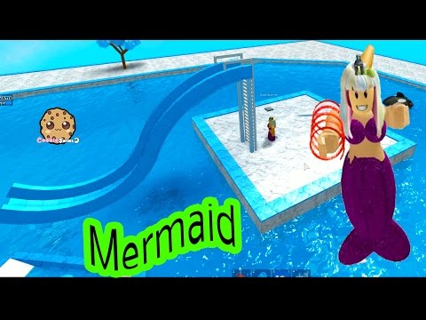 Baby Mermaid Pool I M A Pirate Cookieswirlc Let S Play Roblox Online Game Play - baby stroller crazy roblox lets play adopt and raise a